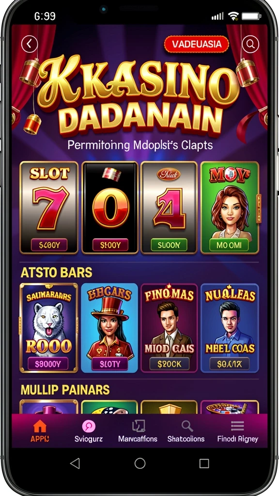 8id - Screenshot aplikasi 8ID menggambarkan aksi seru karakter dalam permainan.